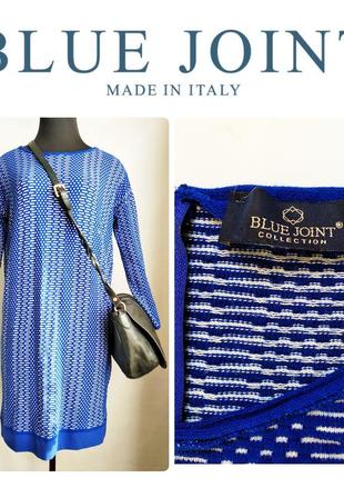 Итальянское трикотажное спортивное платье blue jont