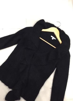 Шикарный чёрный свитер с люрексом