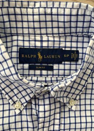 Рубашка в клетку polo ralph lauren3 фото