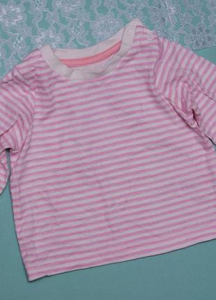 Кофточка сорочечка для новонародженої дівчинки на 0-3 міс зростання 56-62 см