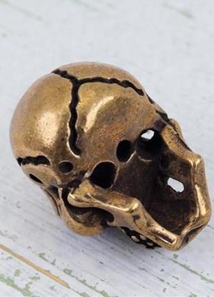 Сувенир "череп" латунь арт. 028915 фото