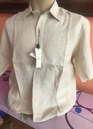 Чоловіча теніска на гудзиках до кінця sanfa туреччина