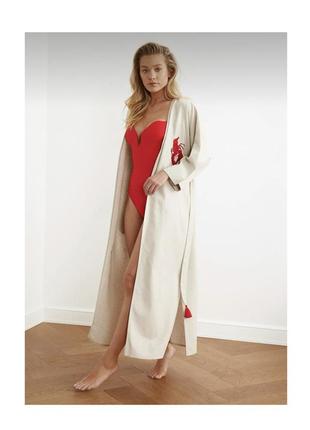 Женский халат-кимоно с лобстером2 фото