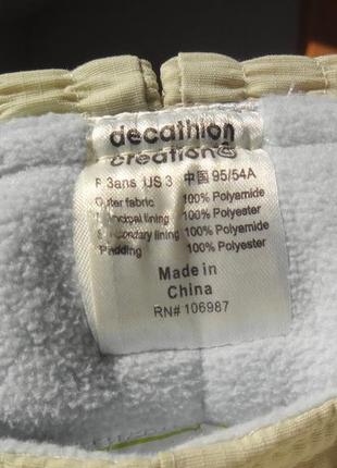 Decathlon. зимний полукомбинезон на флисе. 3 года4 фото