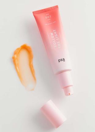 Кислотний пілінг для сяйва psa follow the light multi acids & vitamin c radiance peel