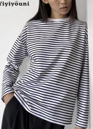 Базовая кофточка - тельняшка от zara