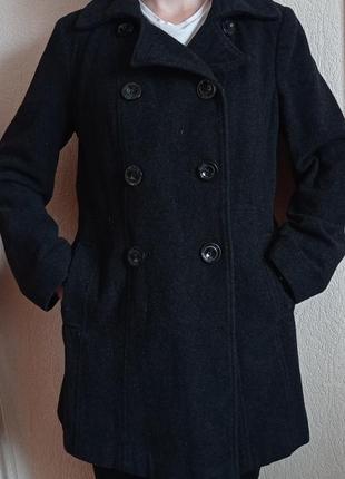 Стильне вовняне пальто люкс бренду woolmark
