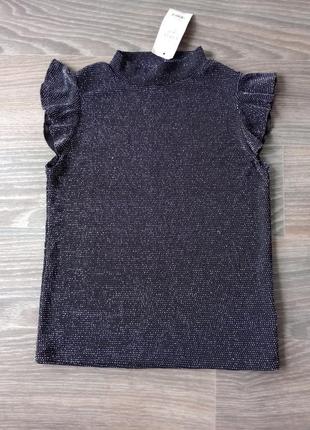 Люрексовая кофточка, водолазка; lipsy ;11-12роков