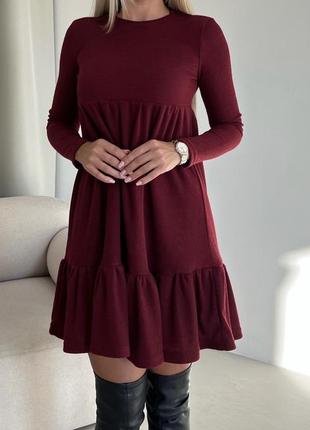 Жіноча тепла сукня