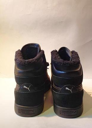 Кроссовки кросівки puma  shuffle mid fur sneakers 387609-015 фото
