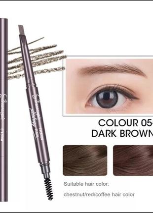 Олівець для брів з щіточкою