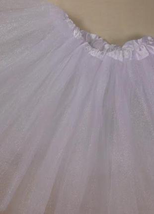 Пышная юбка спідниця из фатина / пачка / туту / американка от 3 до 7 лет.