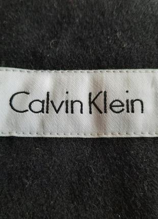 Жіноче чорне пальто демісезонне оверсайз дафлкот calvin klein оригінал великий розмір6 фото