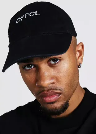 Кепка boohoo acid wash ofcl black