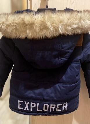 Зимова куртка chicco на хлопчика зріст 86 б/в в ідеальному стані2 фото