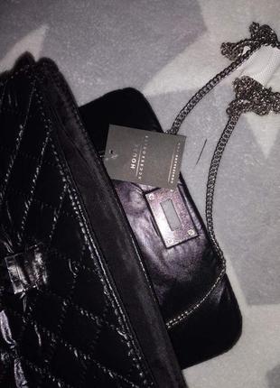 Стеганая сумка на цепочке