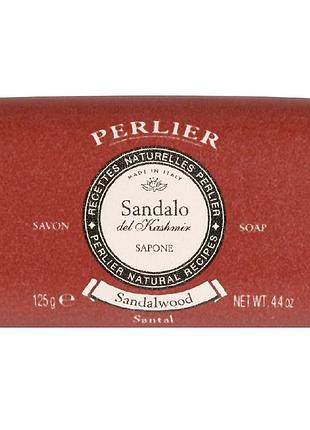 Мыло для рук perlier sandalwood  масло сандала 125 грам