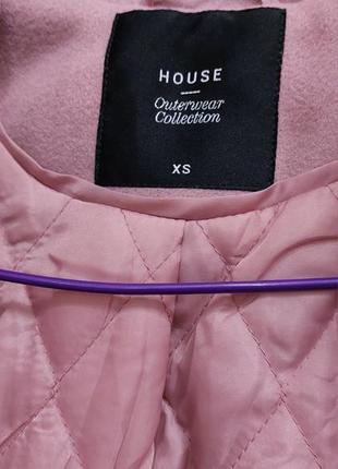 Пальто рожеве house3 фото