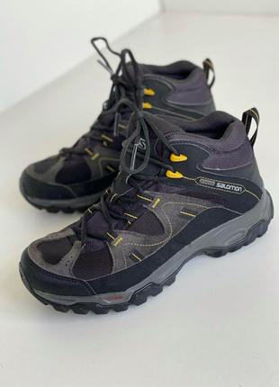 Треккинговые ботинки solomon с утеплителем gortex5 фото