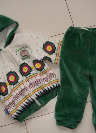 Костюм на хутрі 74см