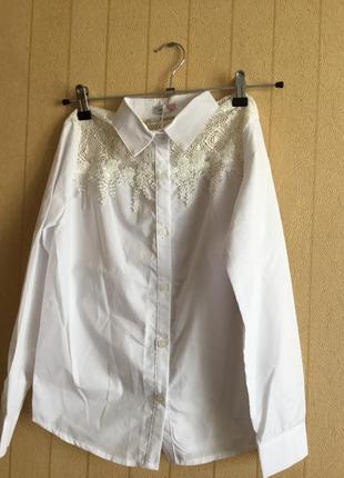 Супер красивая блуза для девочек на рост 140