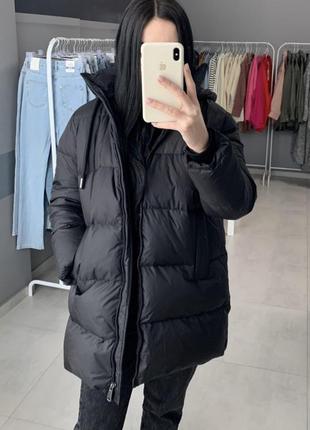 В наявності‼️ пуховик zara, натуральний пух! оригінал іспанія