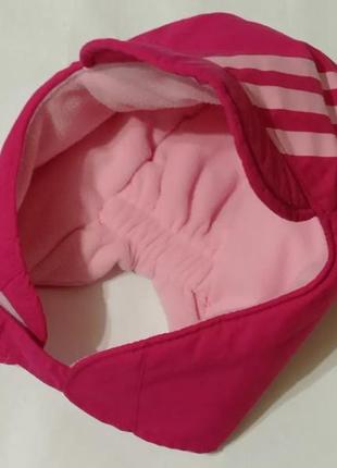 Шапка, шлем на флисе фирма adidas на 9-12 , 12-18 мес