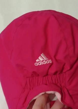 Шапка, шлем на флисе фирма adidas на 9-12 , 12-18 мес3 фото