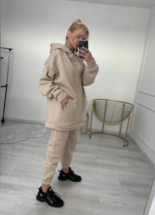 Теплий костюмчик oversize🤩