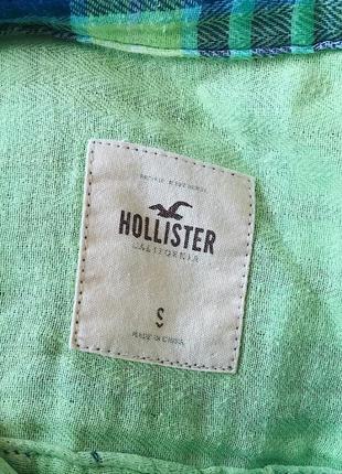 Акция 🔥🔥🔥рубашка в клетку от hollister, размера s4 фото