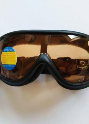Маска очки для катание на лыжах и велосипеде anti-fog2 фото