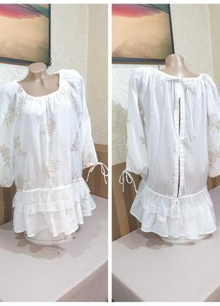 Блузка з вишивкою. positano.