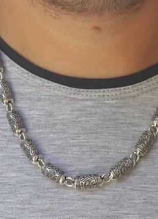 Браслет ручного плетіння плоский бісмарк