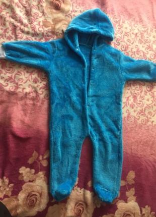 Теплий чоловічок-піжамка