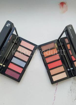 Палітра з 6 тінями для повік kiko eyeshadow palette