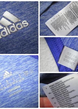 Фірмова меланжева спортивна майка борцовка adidas climalite® оригінал.5 фото