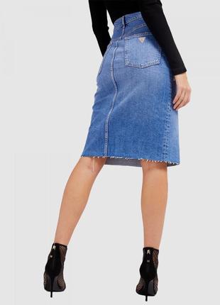 Джинсова юбка guess skirt jeans3 фото