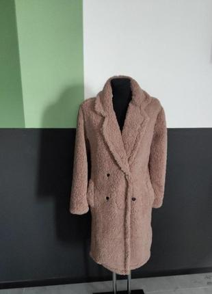 Шубка-пальто из барашка2 фото