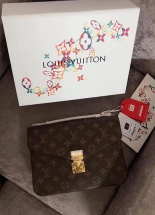 Сумка женская канва в стиле louis vuitton metis