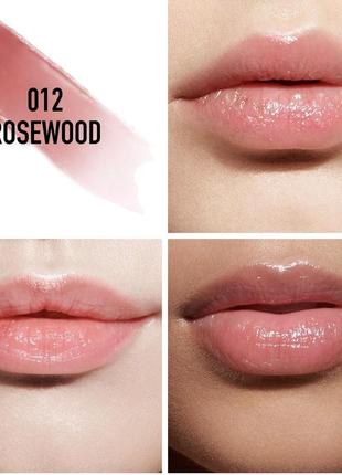 Бальзам для губ dior addict lip glow 012 rosewood