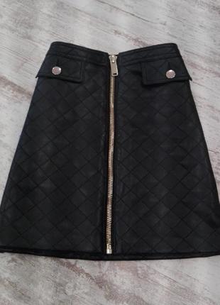 Юбка на монии,юбка стеганная,юбка кожаная