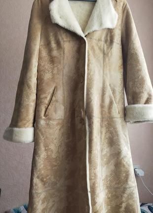 Дубленка shearling женская