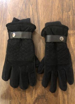 Перчатки зимние на флисе