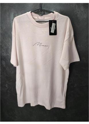 Нежно розовая футболка