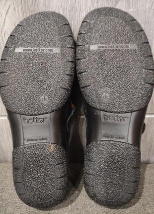 Кожаные туфли мокасины hotter 26 см8 фото