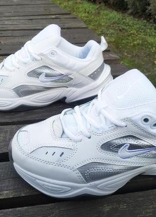 Кроссовки женские nike m2k tekno white2 фото