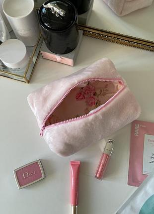 Плюшева косметичка ручної роботи 💞