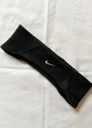 Повязка на голову nike флисовая