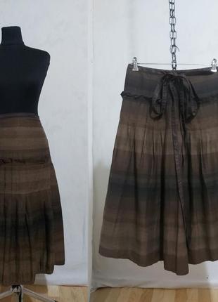 Юбка необычного кроя с пояском crea concept 38