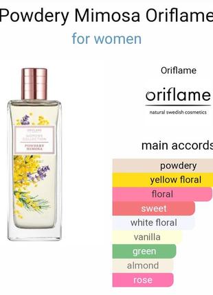 Oriflame women´s collection powdery mimosa 75 мл4 фото